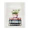Stupell Industries Floral Stacks with Vintage Books Canvas, design by Kim Allen